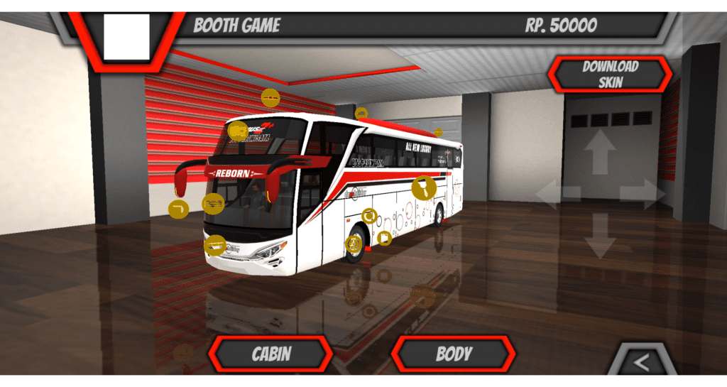 Garasi ES Bus Simulator ID Pariwisata