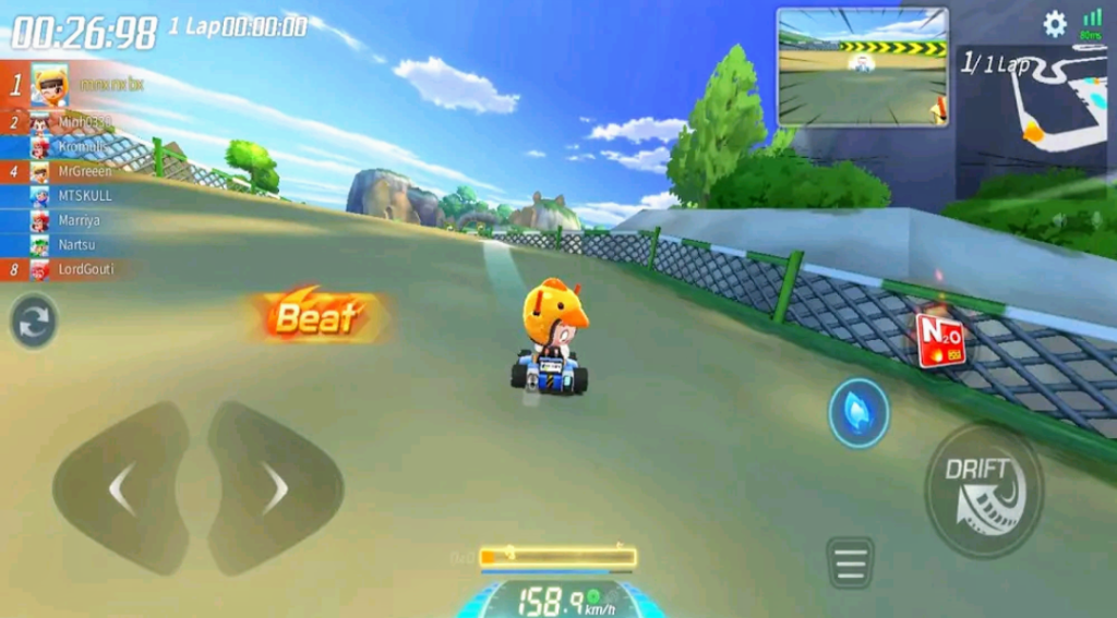 KartRider Rush+ gameplay
