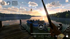 Game memancing di ponsel Fishing Planet 