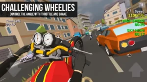cafe racer game low poly