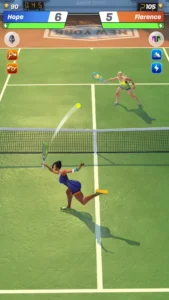 Game olahraga tennis