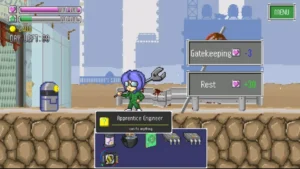 game pixel art flat machine