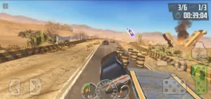 junkyard rush racing gameplay