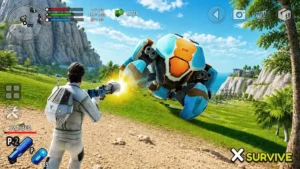 X-Survive: Game Open World Offline Ringan Sci-Fi Sandbox