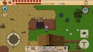 Survival RPG: Open World Pixel game offline ringan