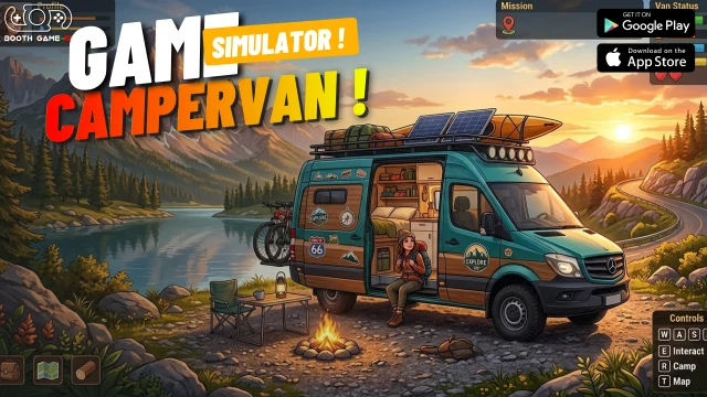 Game simulator campervan terbaik healing