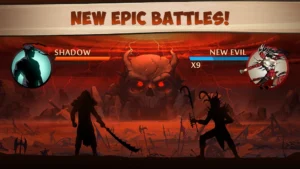 shadow fight 2 game grafik estetic ringan